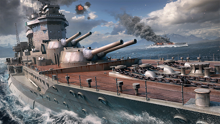 Британское вторжение в World of Warships! Линкор Warspite