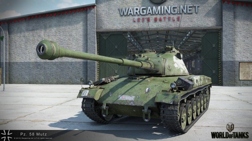 Новые модели в HD: Pz. 58 Mutz и M46 Patton KR