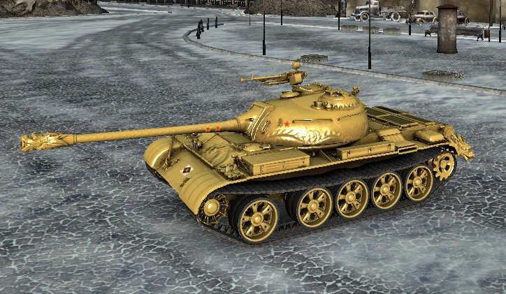 Золотой ТИП-59 для World of Tanks 0.9.14