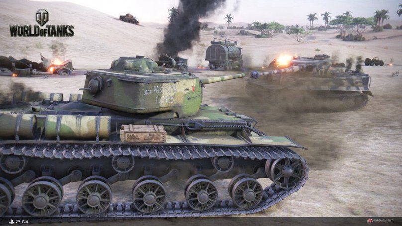 Официальные скриншоты World of Tanks на PS4