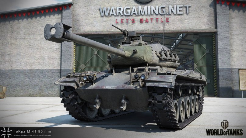 Премиумный танк leKpz M 41 90 mm за VIP билет на Гранд-Финал WGL 2016 в Варшаве