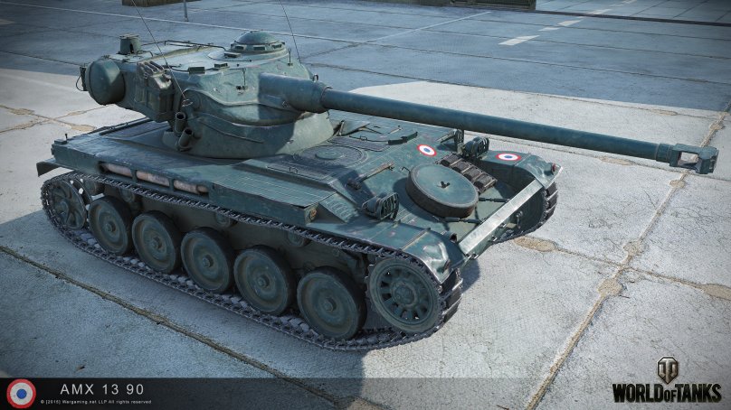 Новые модели в HD: AMX 13 90, T-43, СУ-122-54, Type 3 Chi-Nu Kai, Type 1 Chi-He, Centurion Mk. I и Bishop