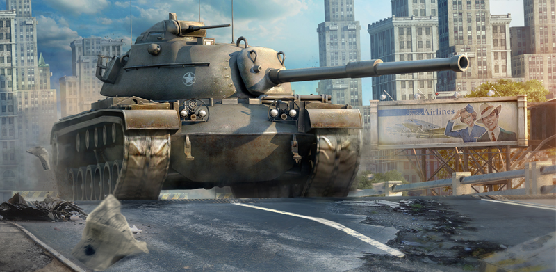 Акция «цель: M48 Patton»