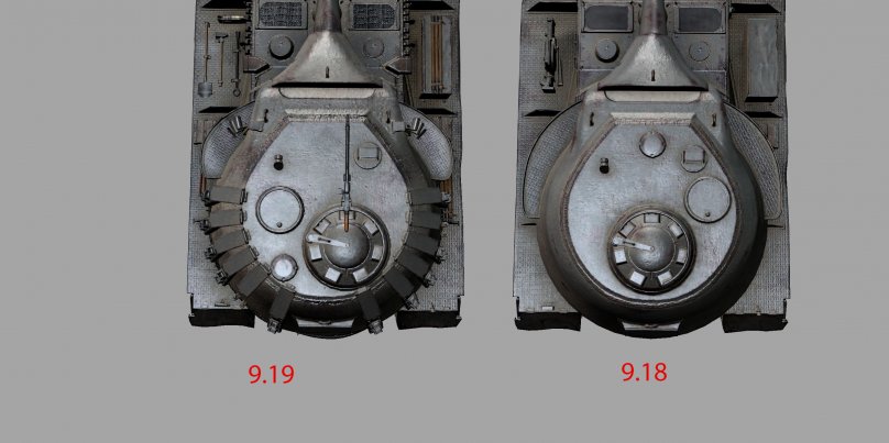 Изменение моделей Pz.Kpfw. VII и VK 72.01 (K) в обновление 0.9.19 WoT