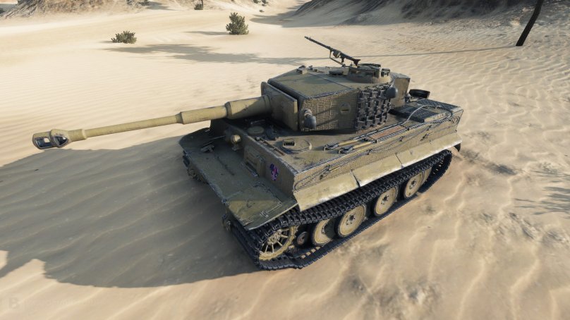 Тигр I Отто Кариуса в World of Tanks - TIGER 217