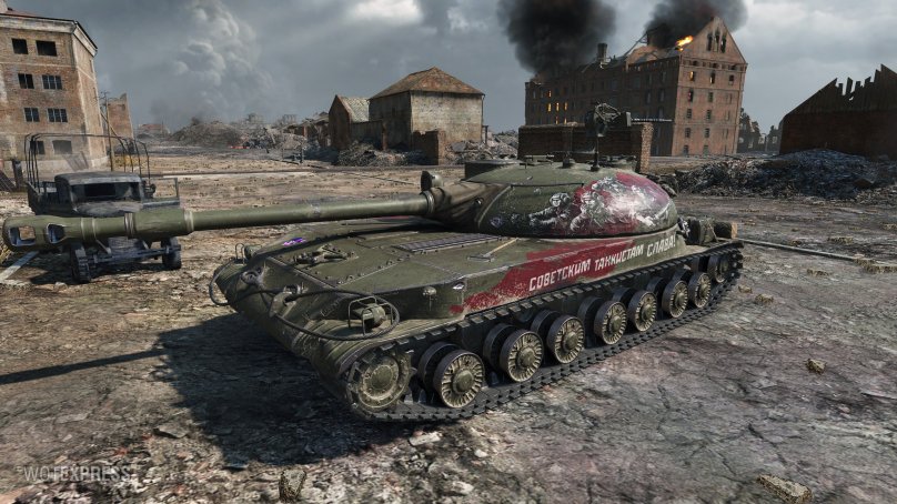 Новый советский прем танк 8 уровня - СТГ Гвардеец