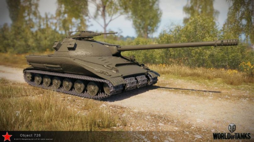Новый советский акционный ТТ 10 уровня Объект 726 World of Tanks