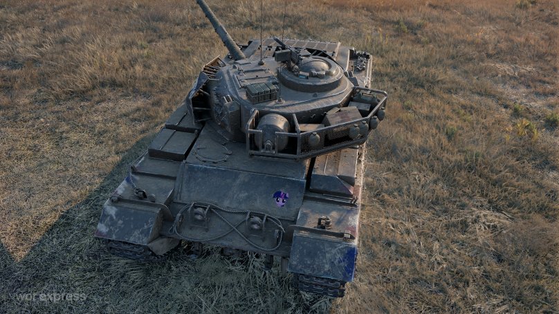Новый стиль кастомизации для Caernarvon AX в World of Tanks