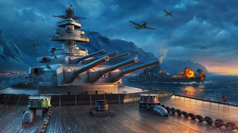 «Бисмарк» на горизонте! Первый взгляд на германские линкоры в World of Warships
